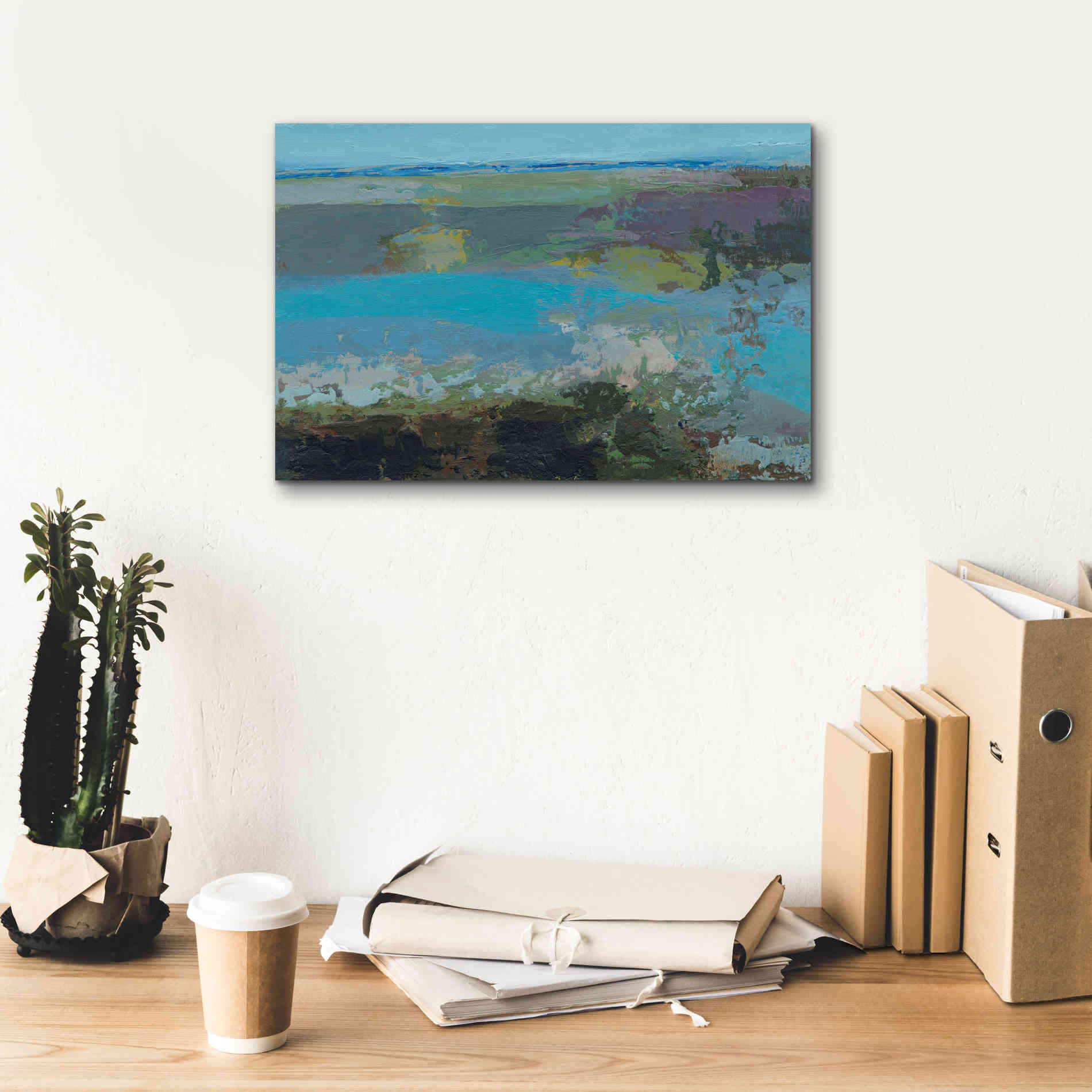 'Killala Bay IV' by Grainne Dowling, Canvas Wall Art,18 x 12
