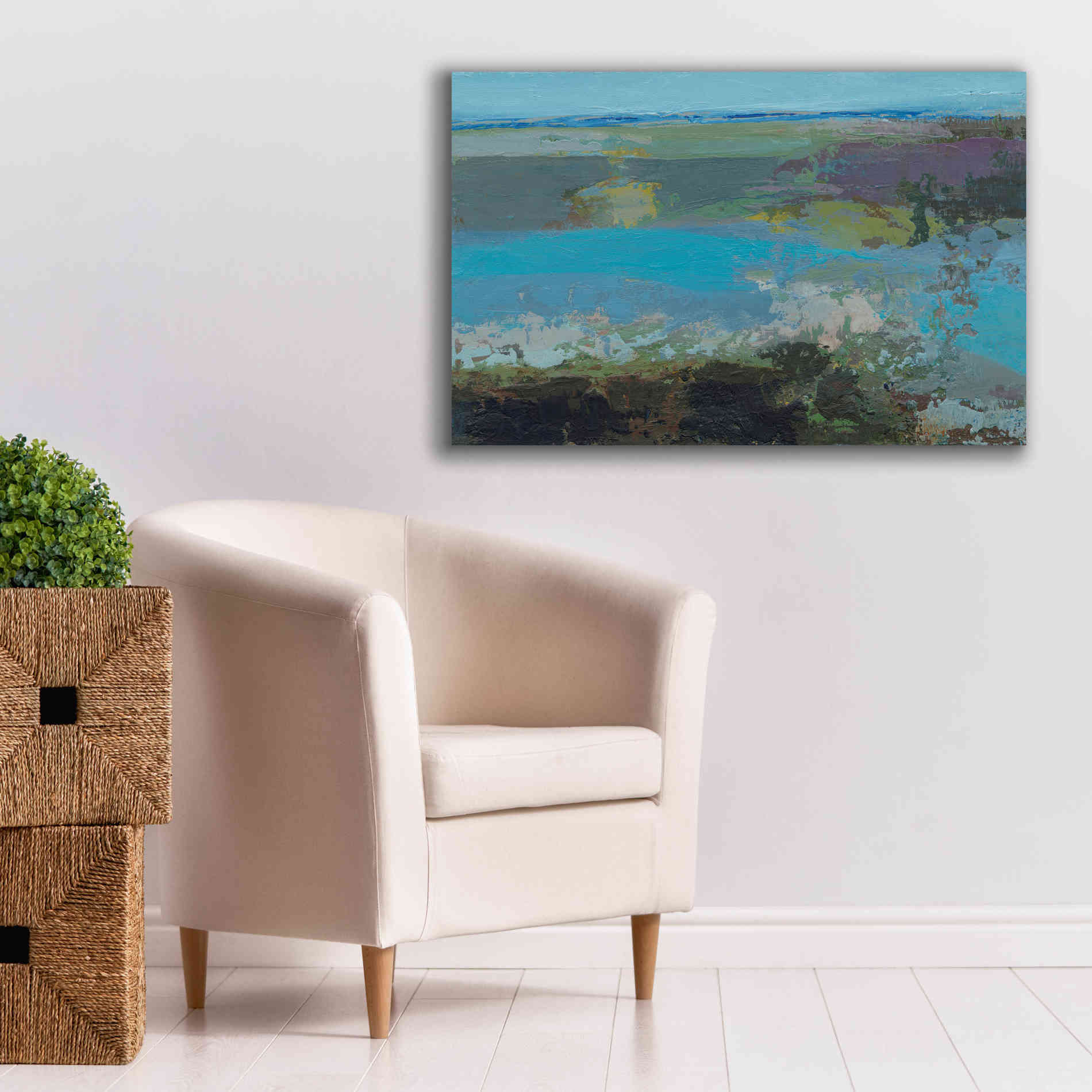 'Killala Bay IV' by Grainne Dowling, Canvas Wall Art,40 x 26