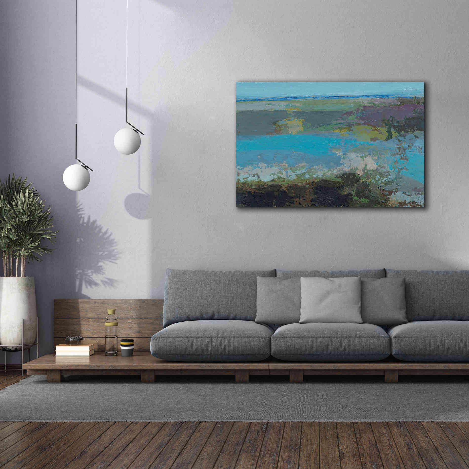 'Killala Bay IV' by Grainne Dowling, Canvas Wall Art,60 x 40