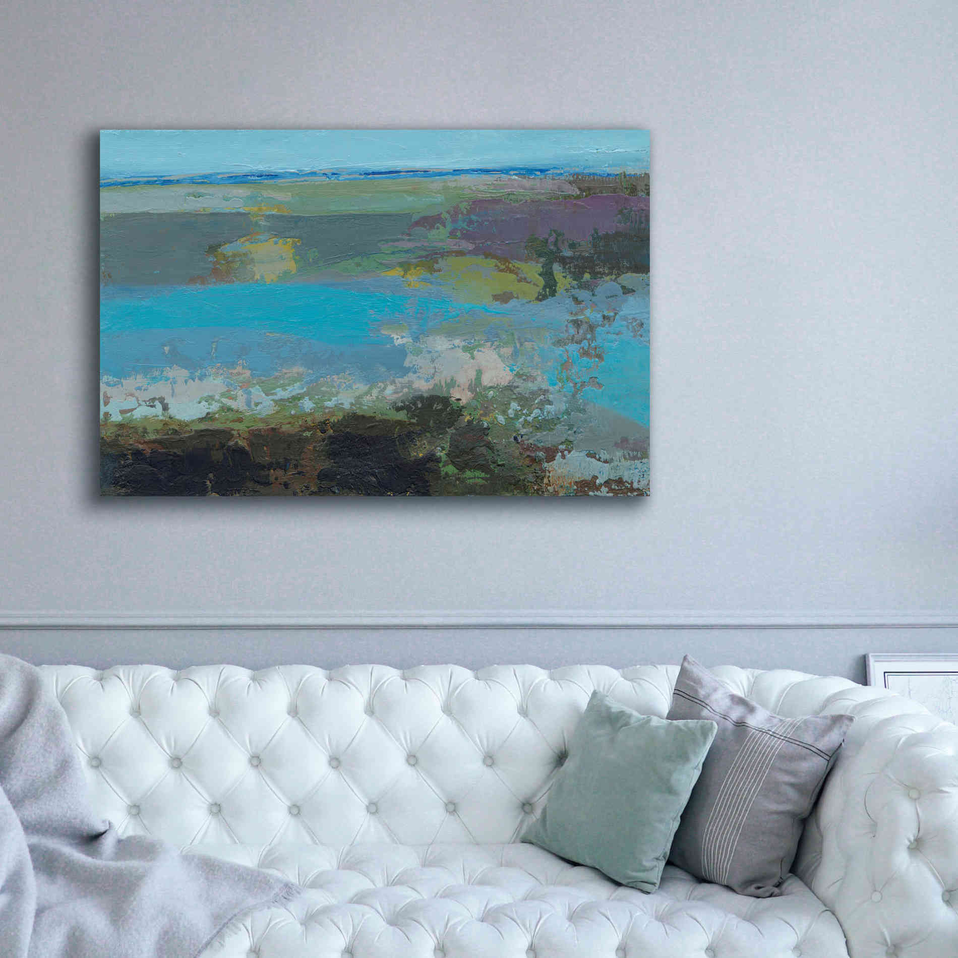 'Killala Bay IV' by Grainne Dowling, Canvas Wall Art,60 x 40