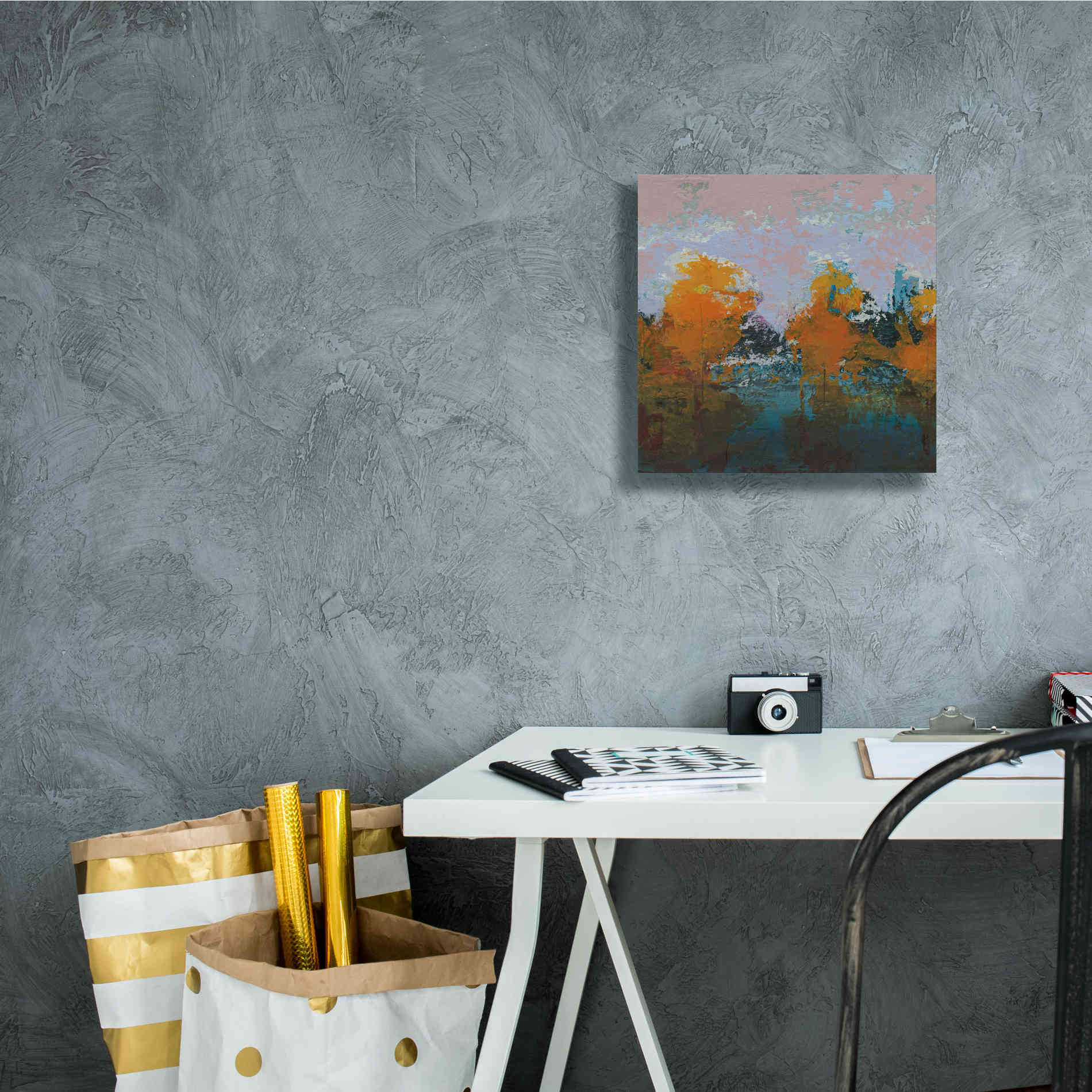 'Blackrath' by Grainne Dowling, Canvas Wall Art,12 x 12