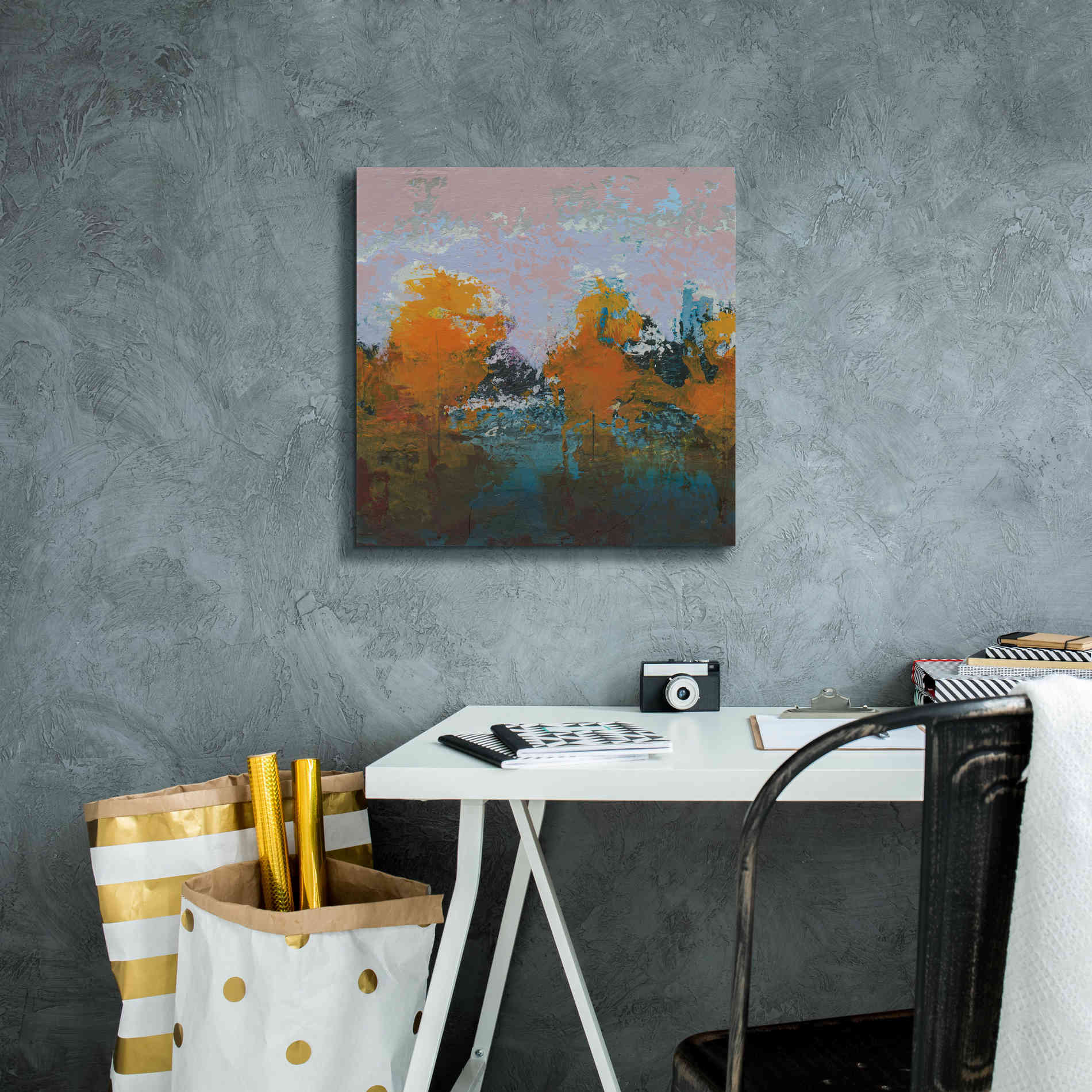 'Blackrath' by Grainne Dowling, Canvas Wall Art,18 x 18