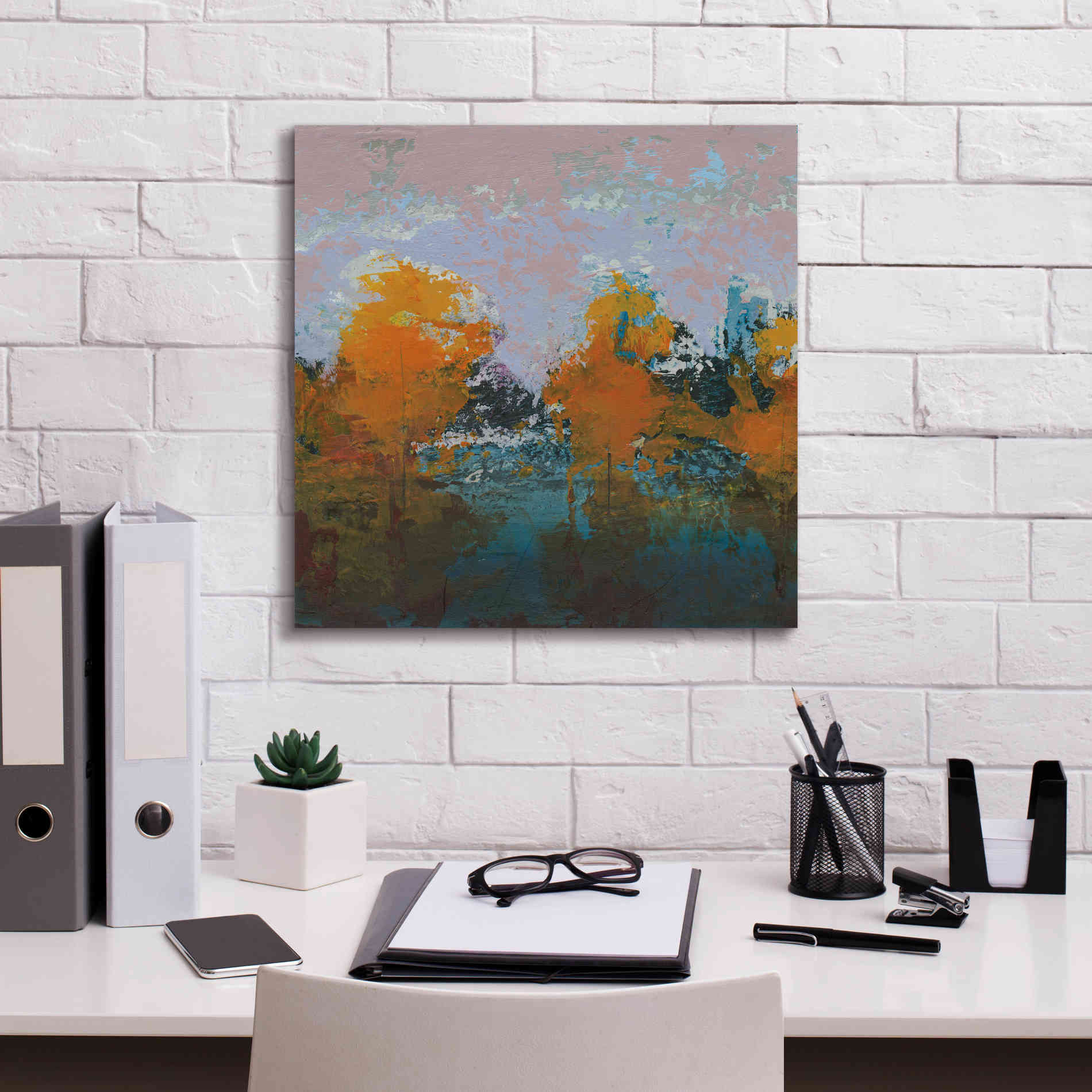 'Blackrath' by Grainne Dowling, Canvas Wall Art,18 x 18