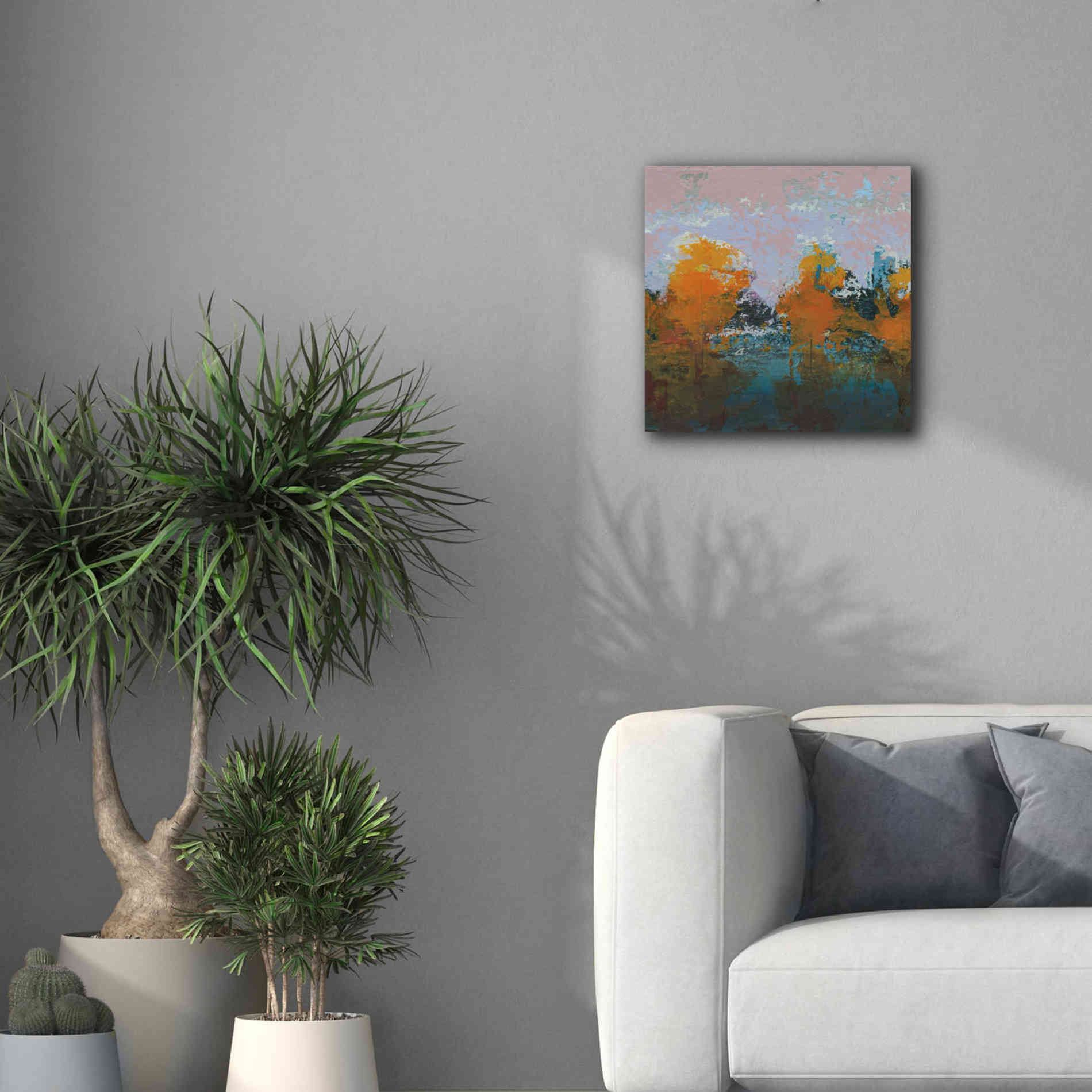 'Blackrath' by Grainne Dowling, Canvas Wall Art,18 x 18