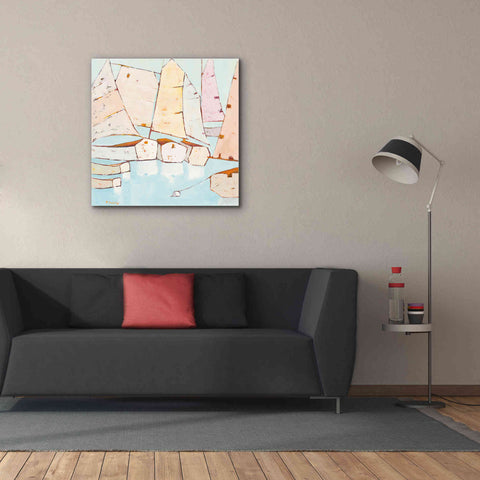 Image of 'Moored' by Phyllis Adams, Canvas Wall Art,37 x 37