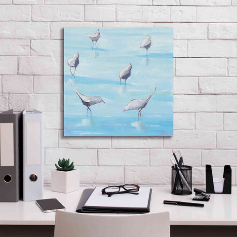 Image of 'By the Waters Edge' by Phyllis Adams, Canvas Wall Art,18 x 18