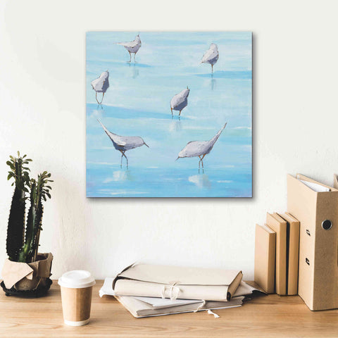 Image of 'By the Waters Edge' by Phyllis Adams, Canvas Wall Art,18 x 18