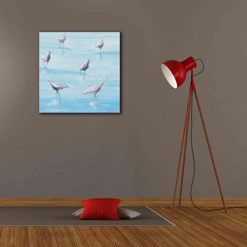 Image of 'By the Waters Edge' by Phyllis Adams, Canvas Wall Art,26 x 26