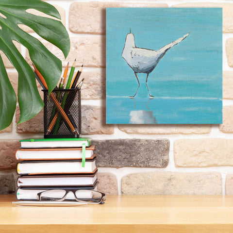 Image of 'Egret II' by Phyllis Adams, Canvas Wall Art,12 x 12