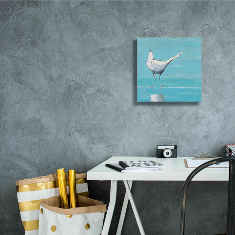 Image of 'Egret II' by Phyllis Adams, Canvas Wall Art,12 x 12