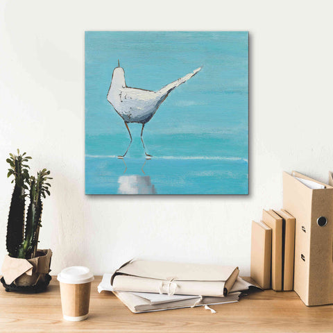 Image of 'Egret II' by Phyllis Adams, Canvas Wall Art,18 x 18