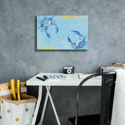 Image of 'The Stand Off' by Phyllis Adams, Canvas Wall Art,18 x 12