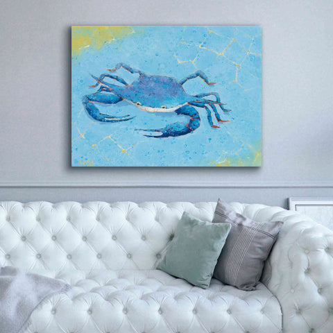 Image of 'Blue Crab V' by Phyllis Adams, Canvas Wall Art,54 x 40