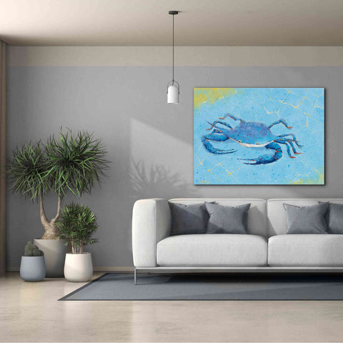 Image of 'Blue Crab V' by Phyllis Adams, Canvas Wall Art,54 x 40
