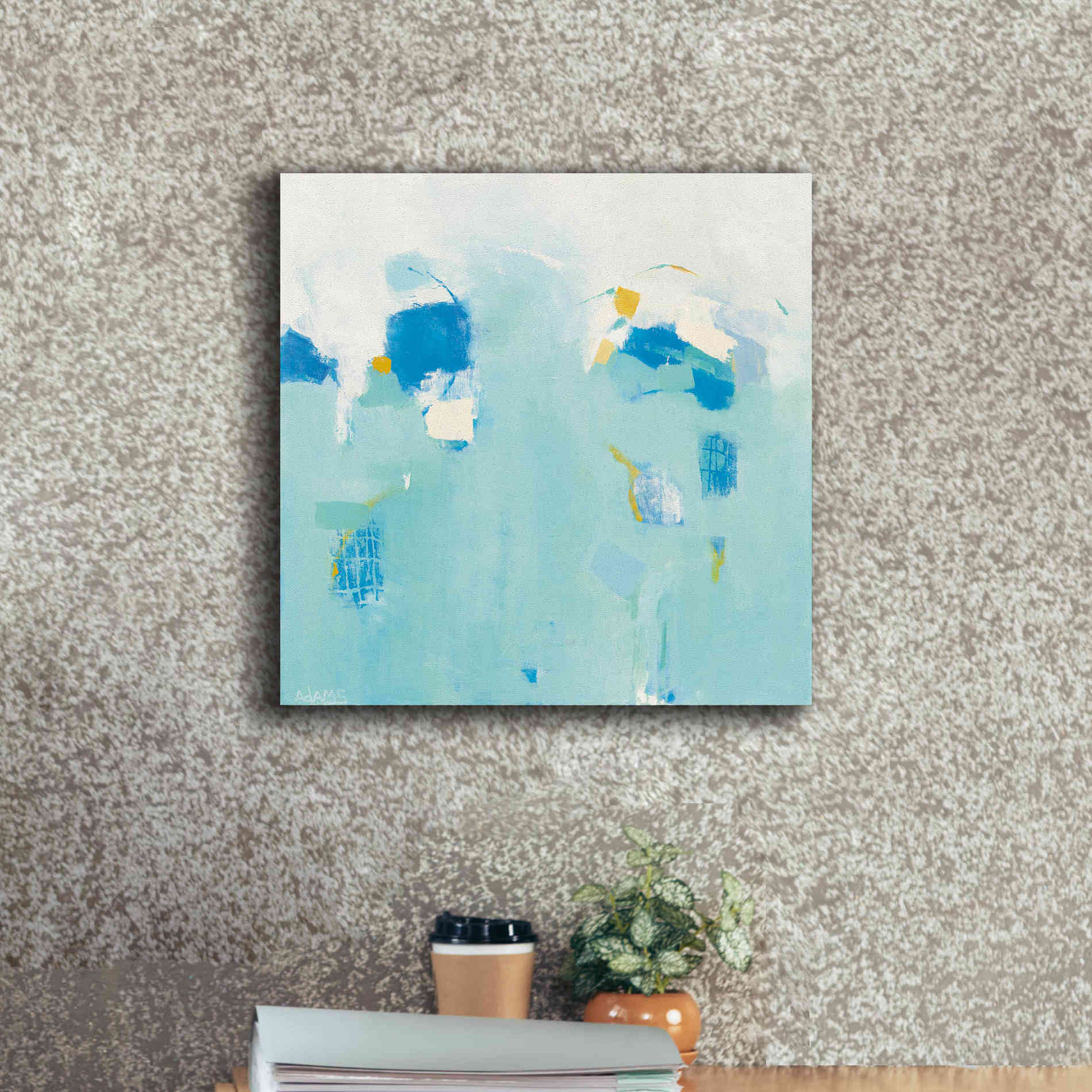 'Splash' by Phyllis Adams, Canvas Wall Art,18 x 18