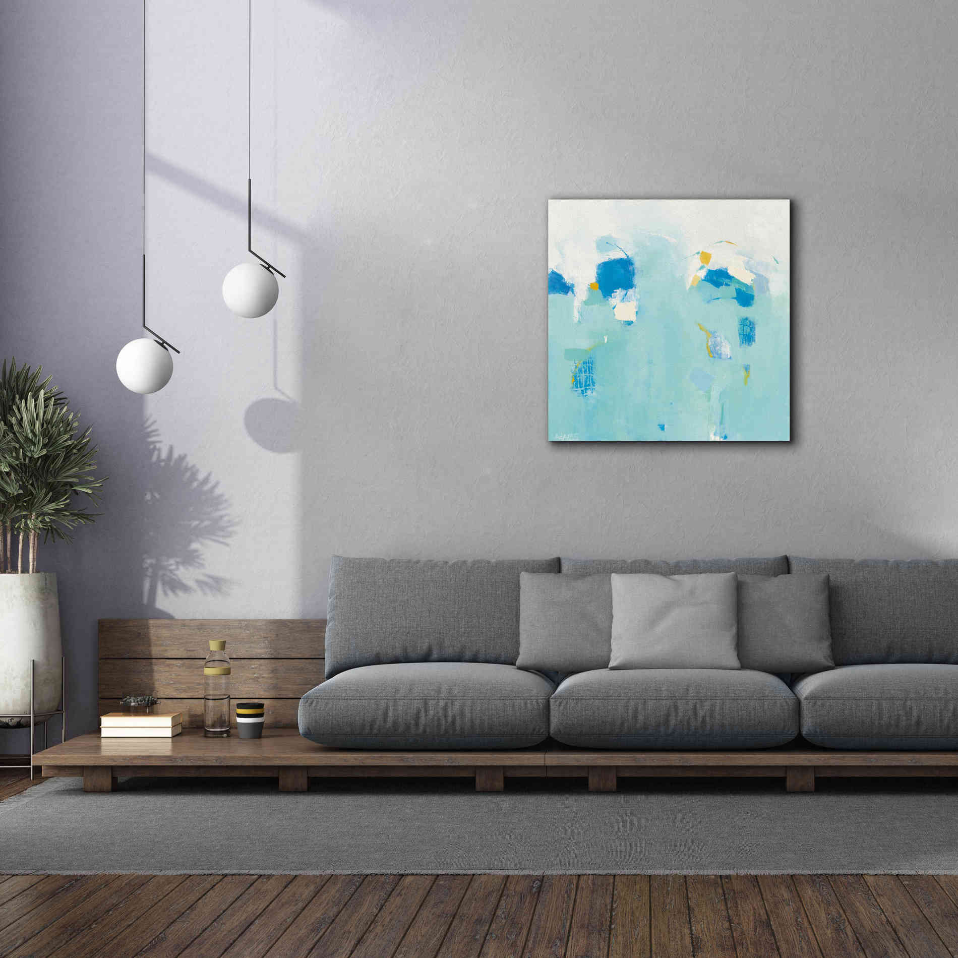 'Splash' by Phyllis Adams, Canvas Wall Art,37 x 37