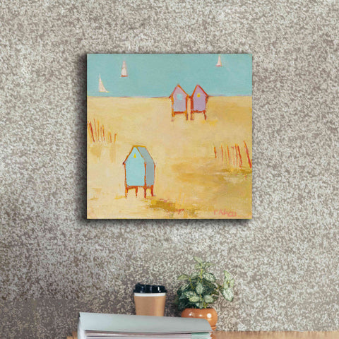 Image of 'Cabanas' by Phyllis Adams, Canvas Wall Art,18 x 18
