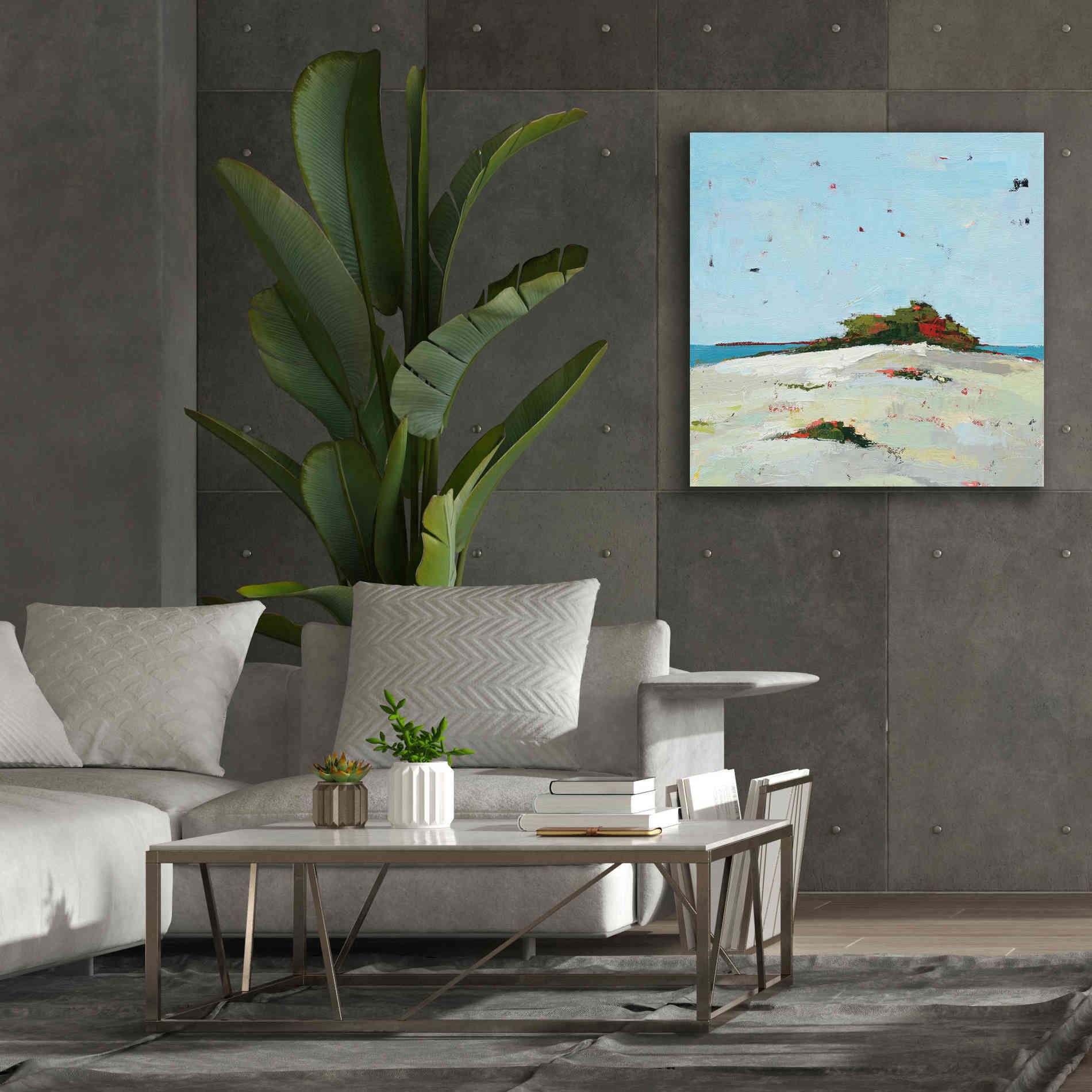 'Splash Pink' by Phyllis Adams, Canvas Wall Art,37 x 37