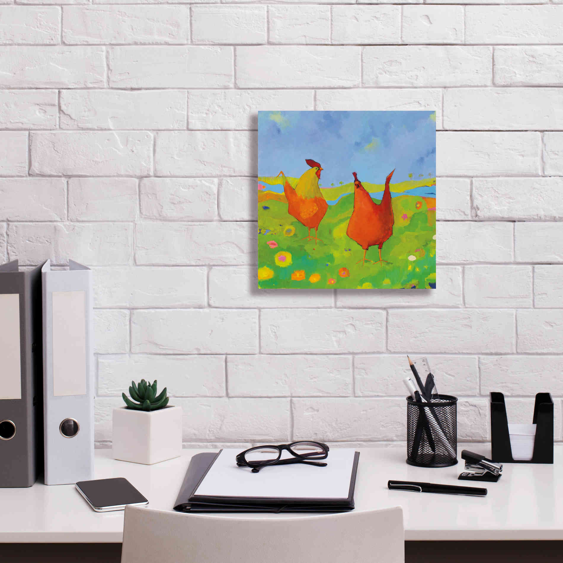 'Spring has Sprung' by Phyllis Adams, Canvas Wall Art,12 x 12