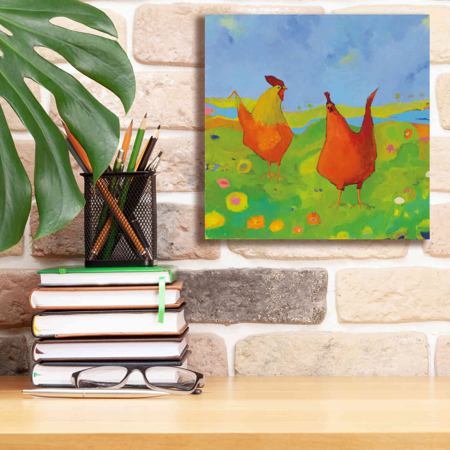 'Spring has Sprung' by Phyllis Adams, Canvas Wall Art,12 x 12