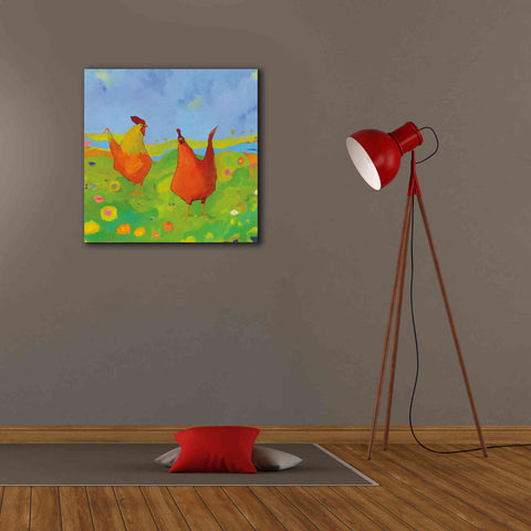 Image of 'Spring has Sprung' by Phyllis Adams, Canvas Wall Art,26 x 26