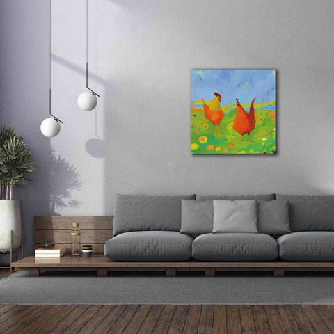 Image of 'Spring has Sprung' by Phyllis Adams, Canvas Wall Art,37 x 37