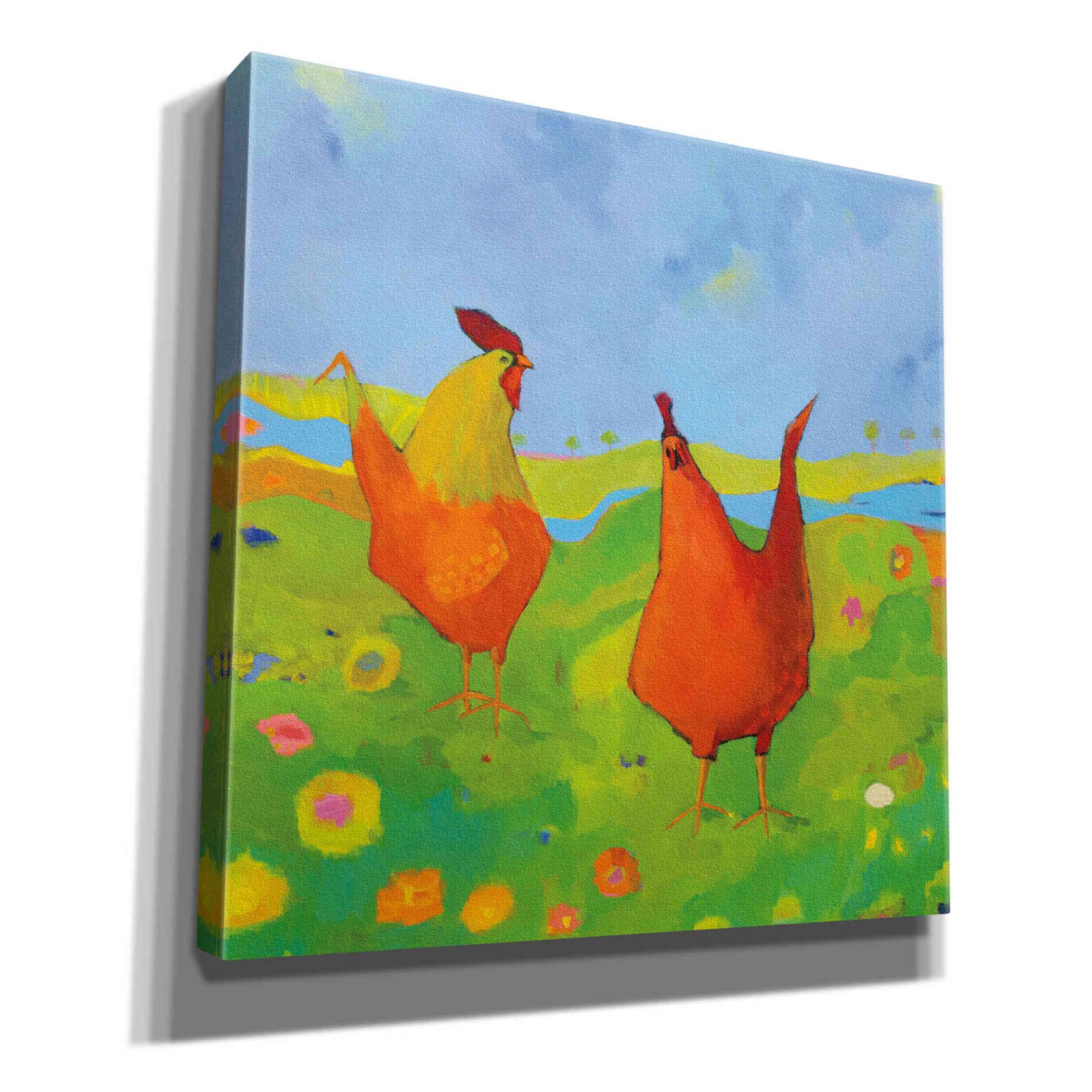 'Spring has Sprung' by Phyllis Adams, Canvas Wall Art
