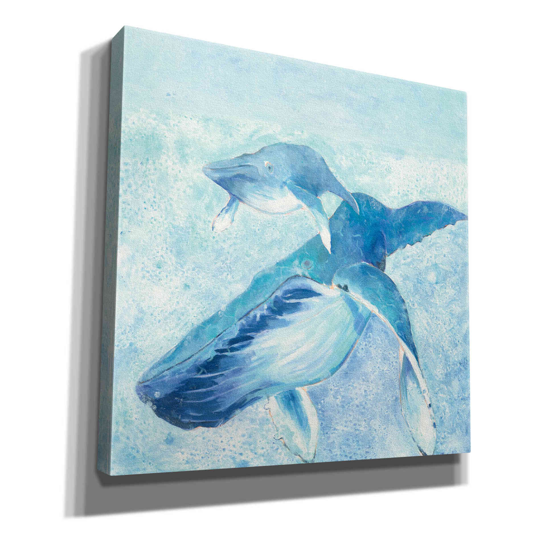 'Blue Mama' by Phyllis Adams, Canvas Wall Art