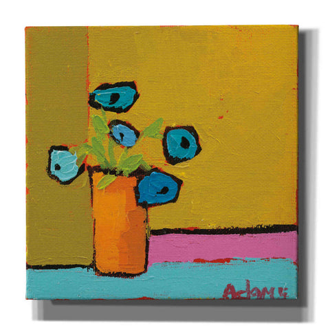 Image of 'Orange Vase' by Phyllis Adams, Canvas Wall Art