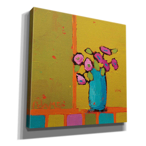 Image of 'Turquoise Vase' by Phyllis Adams, Canvas Wall Art