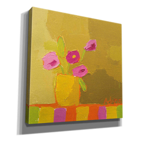 Image of 'Yellow Vase' by Phyllis Adams, Canvas Wall Art