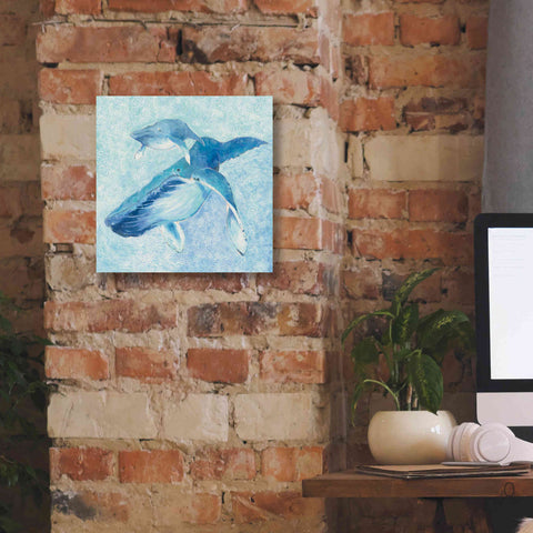 Image of 'Blue Mama v2' by Phyllis Adams, Canvas Wall Art,12 x 12