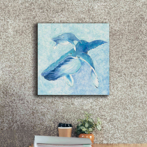 Image of 'Blue Mama v2' by Phyllis Adams, Canvas Wall Art,18 x 18