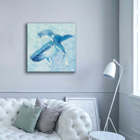 Image of 'Blue Mama v2' by Phyllis Adams, Canvas Wall Art,37 x 37