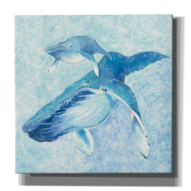 'Blue Mama v2' by Phyllis Adams, Canvas Wall Art