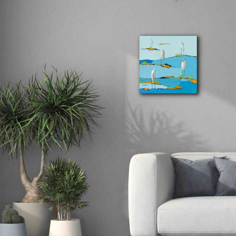 Image of 'Beach Bums v2' by Phyllis Adams, Canvas Wall Art,18 x 18