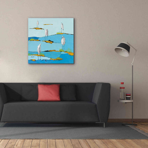 Image of 'Beach Bums v2' by Phyllis Adams, Canvas Wall Art,37 x 37