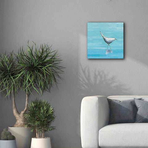 Image of 'Egret I Bright' by Phyllis Adams, Canvas Wall Art,18 x 18