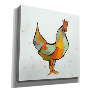 'The Strutter on White' by Phyllis Adams, Canvas Wall Art