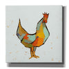 'The Strutter on White' by Phyllis Adams, Canvas Wall Art