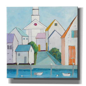 'Harbor Town III no Sign' by Phyllis Adams, Canvas Wall Art
