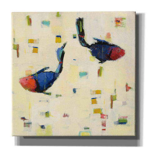 Image of 'One Fish Two Fish Big' by Phyllis Adams, Canvas Wall Art