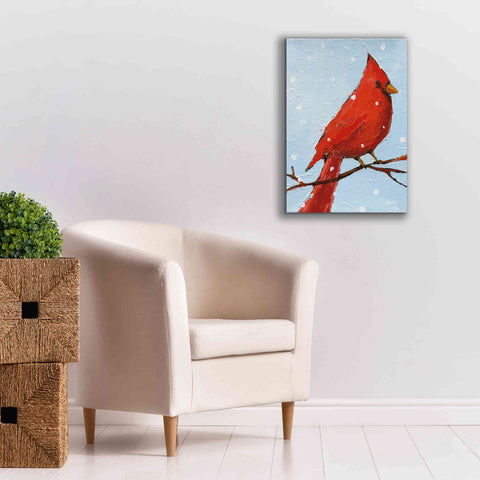Image of 'Cardinal I' by Phyllis Adams, Canvas Wall Art,18 x 26