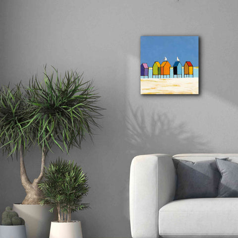 Image of 'Cabanas II' by Phyllis Adams, Canvas Wall Art,18 x 18