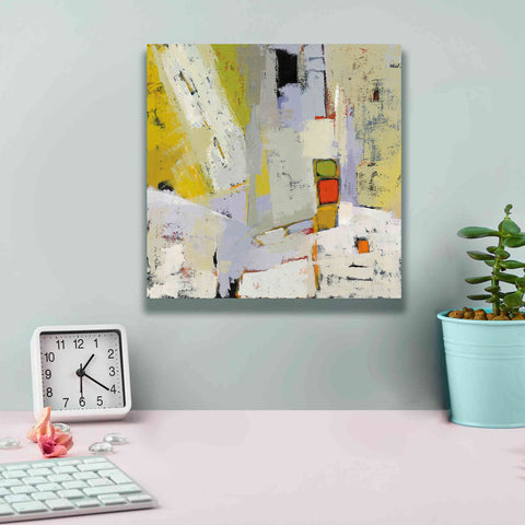 Image of 'On the Sunnyside of the Street' by Phyllis Adams, Canvas Wall Art,12 x 12