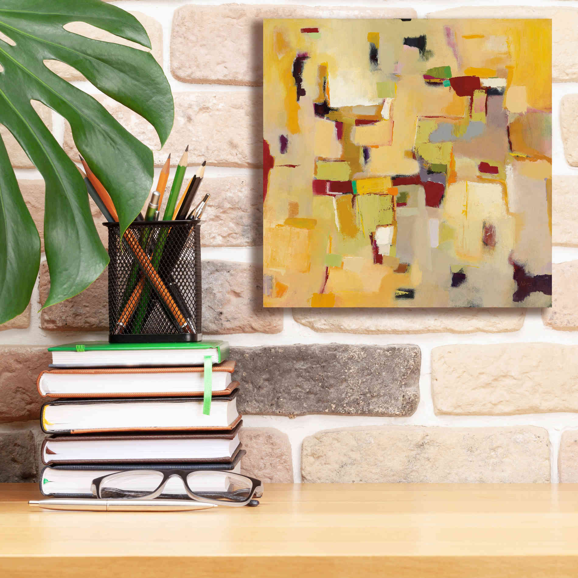 'Autumn Glow' by Phyllis Adams, Canvas Wall Art,12 x 12