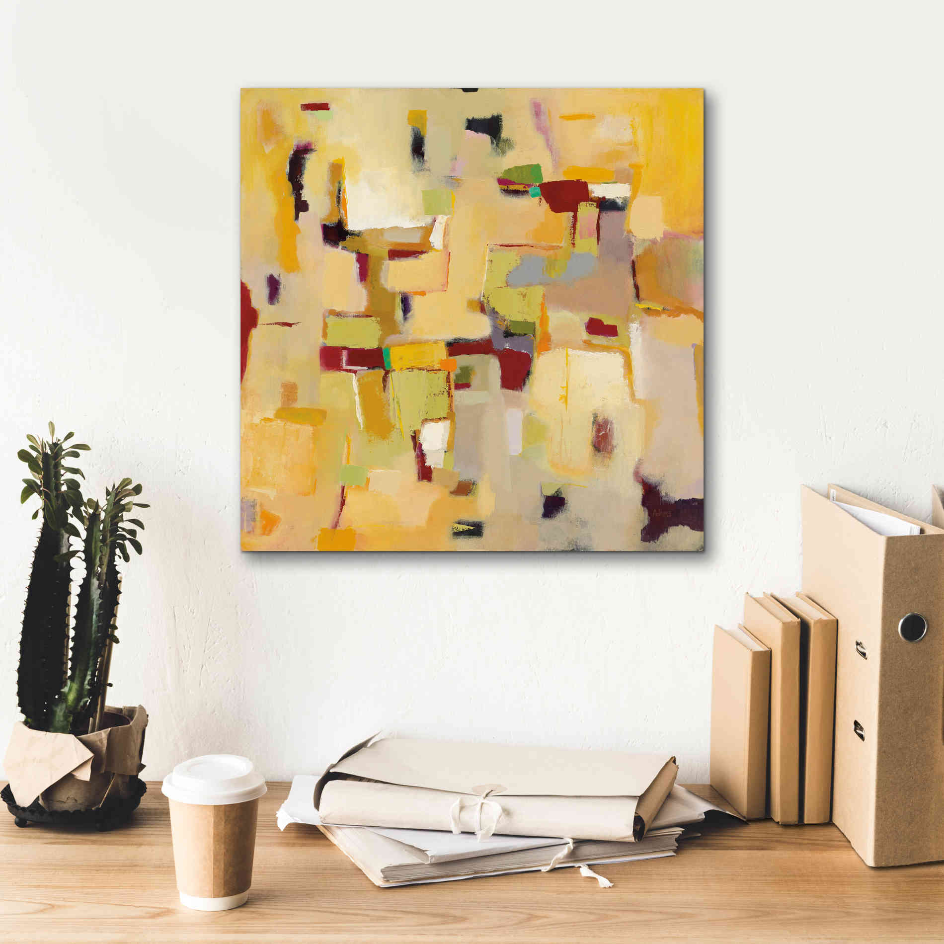 'Autumn Glow' by Phyllis Adams, Canvas Wall Art,18 x 18