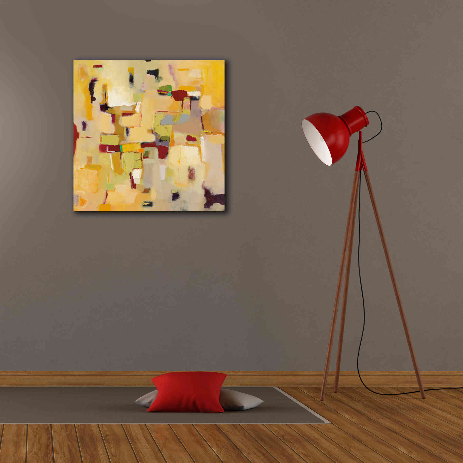 'Autumn Glow' by Phyllis Adams, Canvas Wall Art,26 x 26