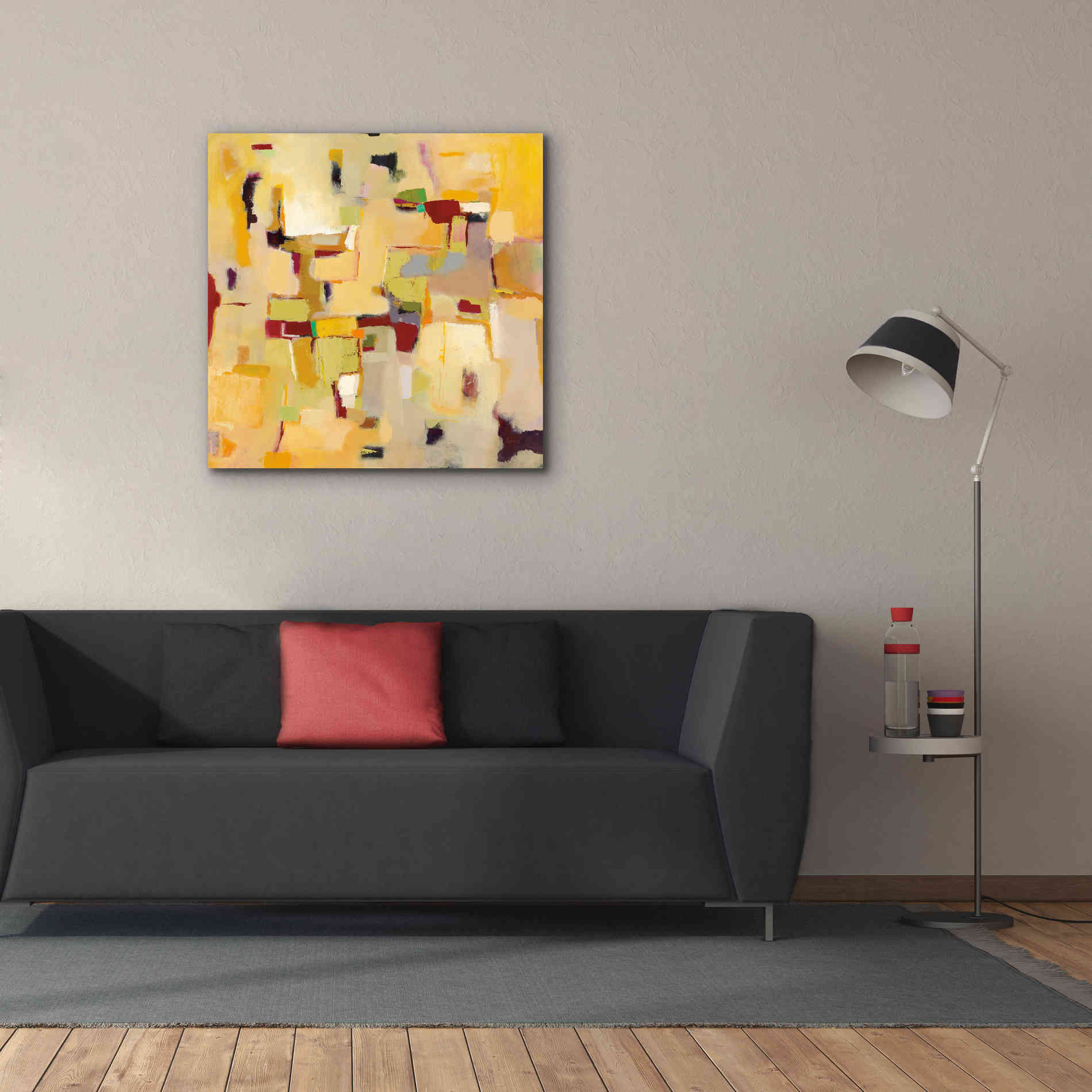 'Autumn Glow' by Phyllis Adams, Canvas Wall Art,37 x 37