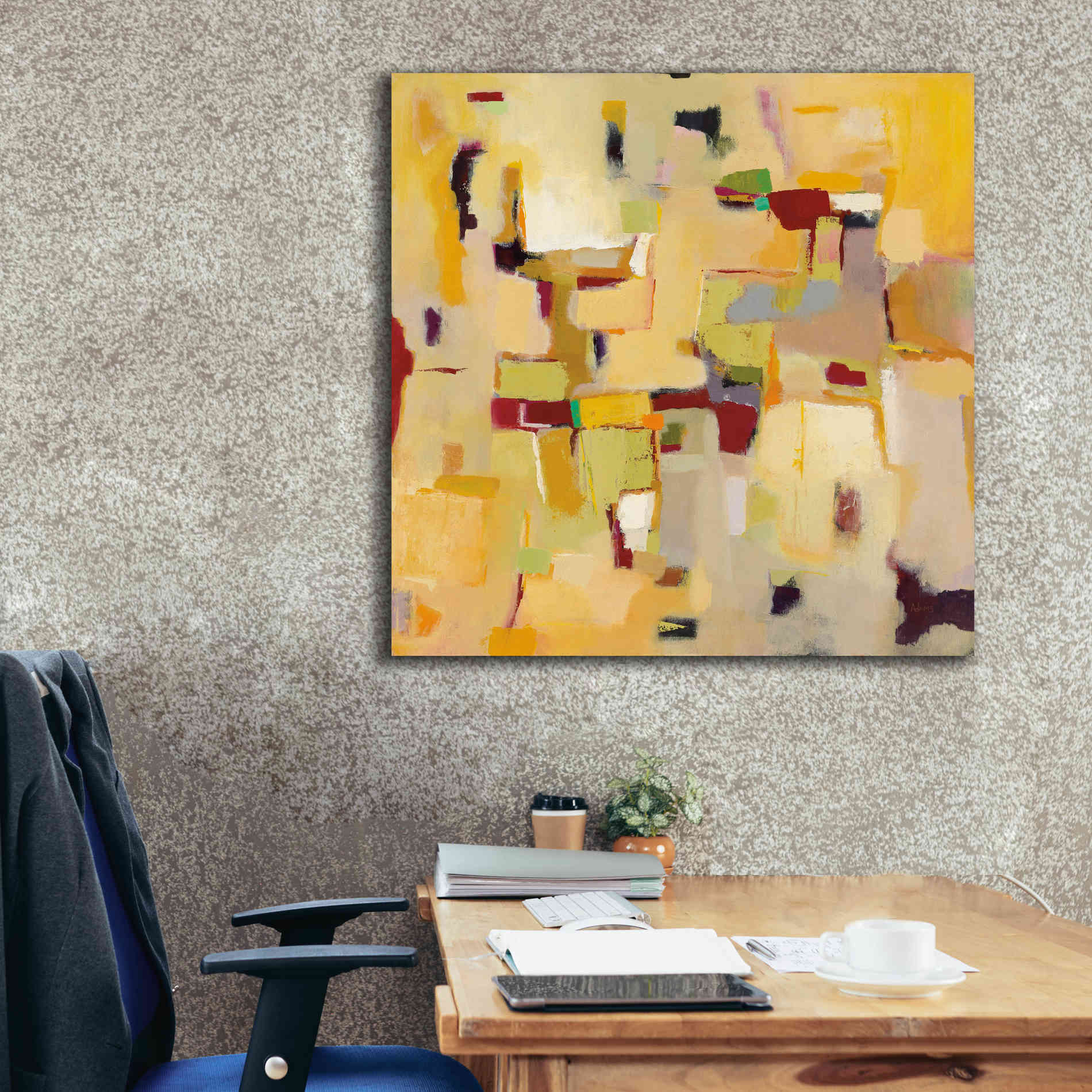 'Autumn Glow' by Phyllis Adams, Canvas Wall Art,37 x 37